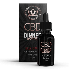 CBD Dinner Lady Oral Tincture Jelly Candy 30ml