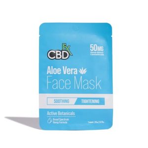 cbdfx aloe vera face mask