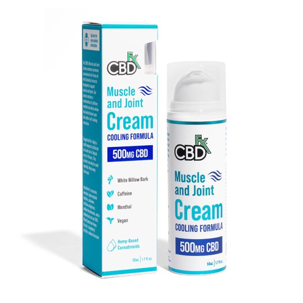CBDFx Muscle Joint Cream Main 500mg