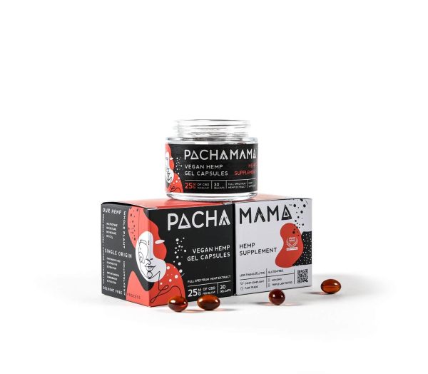 Pachamama CBD Vegan Gel Capsules - 750MG - 30