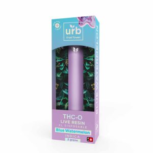 URB Live Resin THC-O Blue Watermelon 2G Disposable Vape
