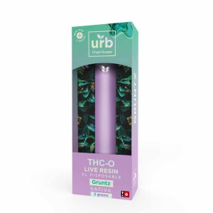 URB Live Resin THC-O Gruntz 2G Disposable Vape