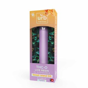 URB Live Resin THC-O Sweet Island OG 2G Disposable Vape