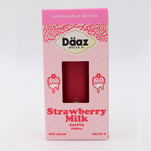 Daaz Strawberry Milk Hybrid Delta 8 Disposable