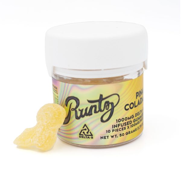 Runtz Pina Delta 8 Gummies - 1000mg