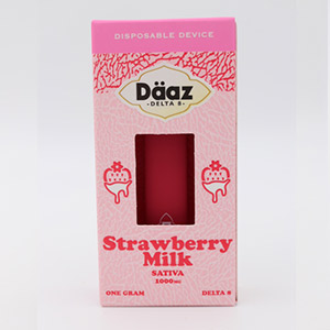 Daaz Strawberry Milk Hybrid Delta 8 Disposable Pen