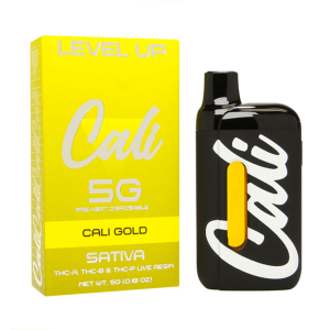 Cali Extrax Level Up Blend Pre Heat 5G Disposable-Cali Gold