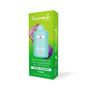 Diamond Supply Co. Live Diamonds THC-A Disposable - 4G Tropic Thunder