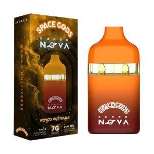 Space Gods Super Nova THC-A Liquid Diamonds Disposable - 7G Mango Multiverse
