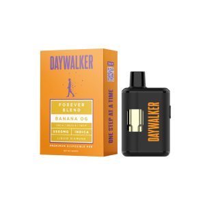 DayWalker Forever Blend THC-A D8 THC-P Disposable - 5.5G Banana OG