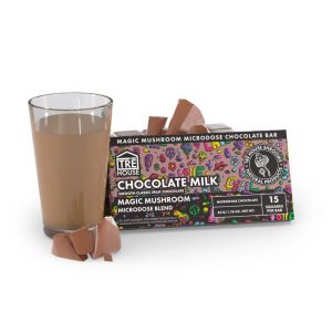 TRĒ House Magic Mushroom Blend Chocolate Bar - 50G chocolate milk