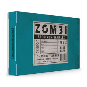 Zombi Specimen Sample Type Z 11 Delta-9 CBD Gummies - 200MG Blue Razz