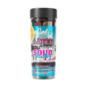 Cali Extrax Alter Ego THC-AHYX-11 Gummies – 9000MG Sour Slushy