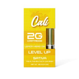 Cali Extrax Level Up Blend Cartridge 2G-Lemon Head OG